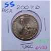 Image 2 : 2007-D Thomas Jefferson $1