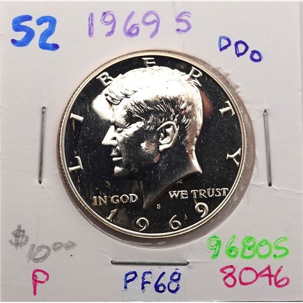 1969-S Kennedy Half Dollar