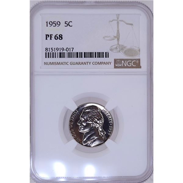 1959 Jefferson Nickel