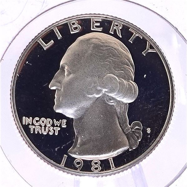 1981-S Washington Quarter