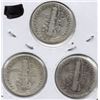 Image 2 : 1937 P, D, S Mercury Dime