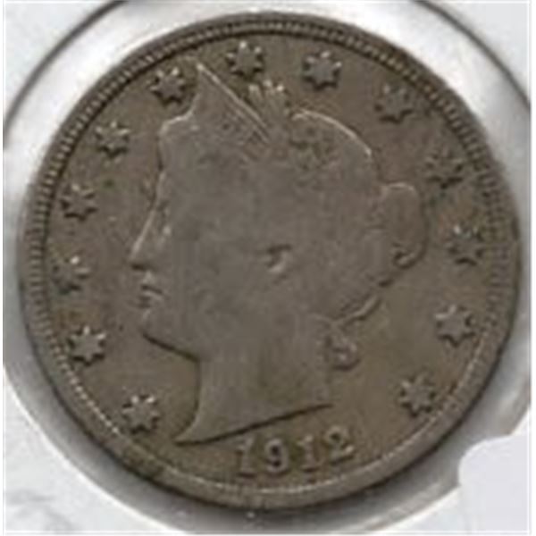 1912-D V Nickel