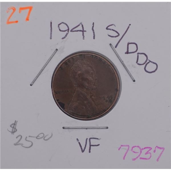 1941-S Wheat Cent