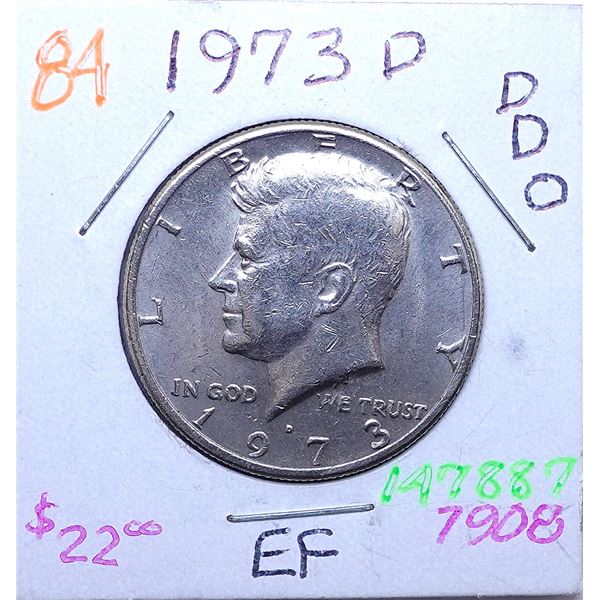 1973-D Kennedy Half Dollar