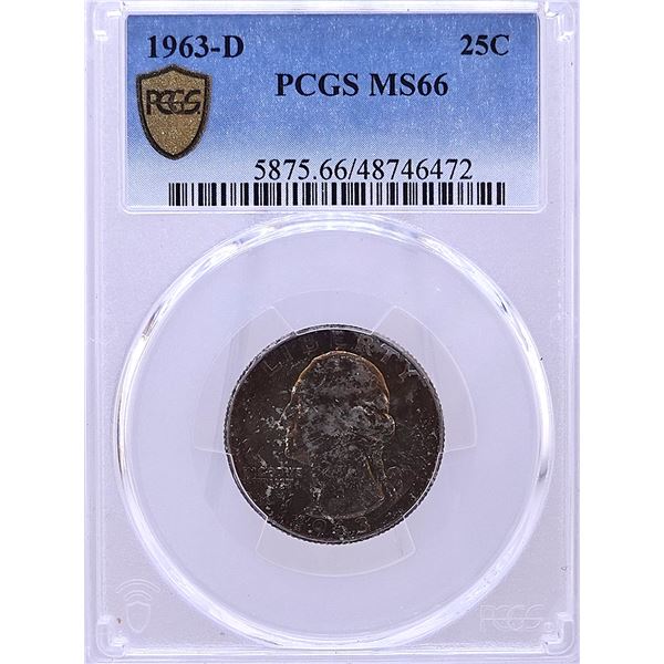 1963-D Washington Quarter