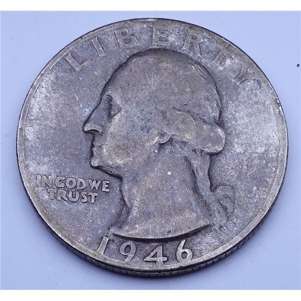 1946-D Washington Quarter
