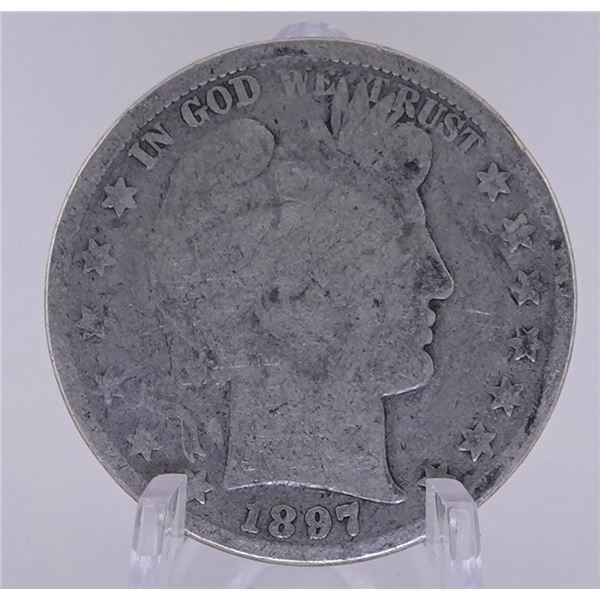 1897 Barber Half Dollar