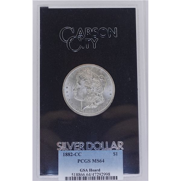 1882-CC Morgan Dollar GSA Hoard