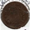 Image 2 : 1865 2 Cent Piece