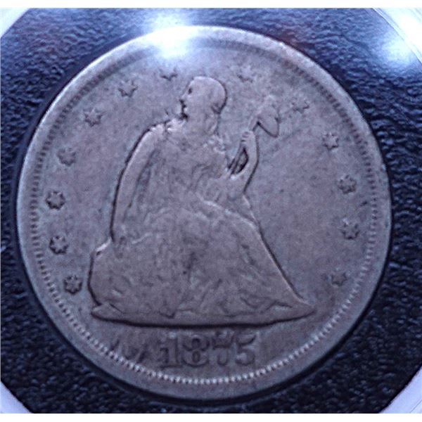 1875-S Twenty Cent Piece