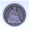 Image 1 : 1840 Seated Half Dime With Drapery