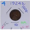 Image 1 : 1924-S Wheat Cent DDR Front