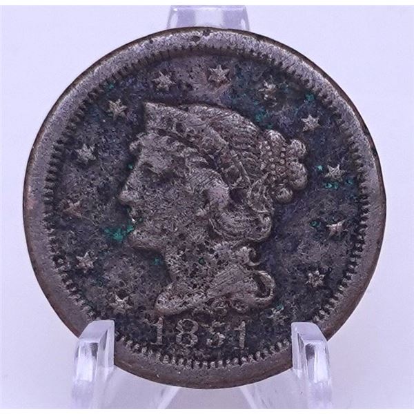 1851 Large Cent