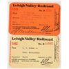 Image 1 : Lehigh Valley Railroad Passes, 2 Different [179882]