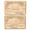 Image 1 : Pennsylvania System, Annual Pass, 1920, 1921. [179820]