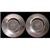 Image 2 : Seaboard Air Line Railroad Silver Plates [175345]