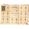 Image 2 : World War 1 Savings Certificate Booklet, 1918 [182844]