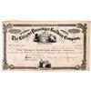 Image 1 : Citizens Passenger Railway Co Stock 1859 1 cert [176020]