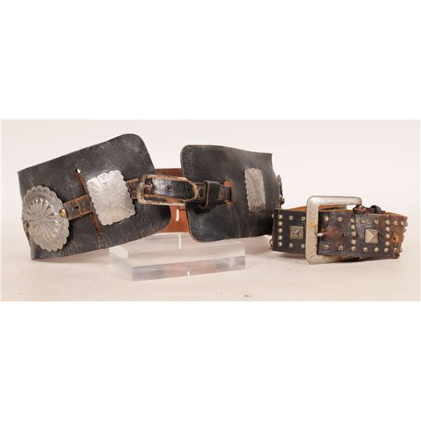 NBC and Fox Prop Leather Belt Pair [178570]