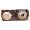 Image 5 : NBC and Fox Prop Leather Belt Pair [178570]