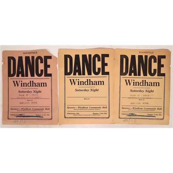 Montana Dance Broadsides (4) [178383]