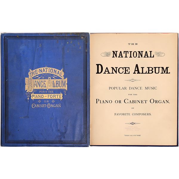 National Dance Album for the Piano Forte or Cabinet-Organ by Hunter [184515]