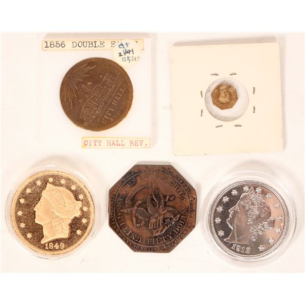 Slug Facsimile/Fractional Gold Tokens/Replicas [182885]