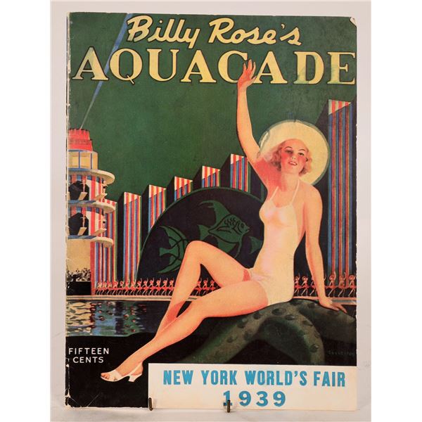New York World's Fair 1939 Program & Postcard [178741]