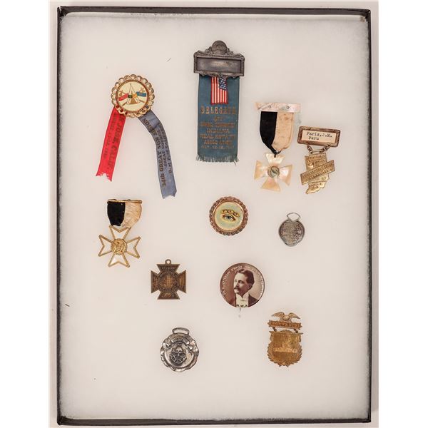 Badge and Medal Assortment, 10 [182958]