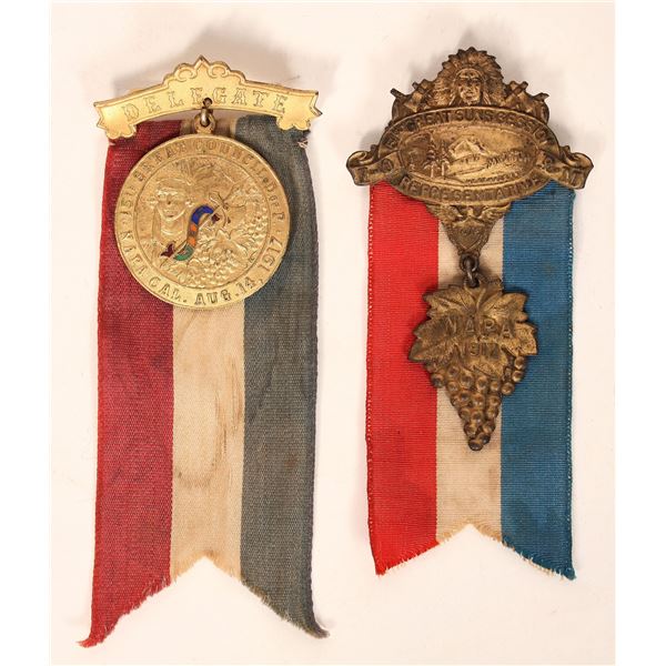 Napa Breast Badge Pair [183078]