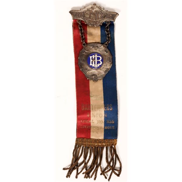Livingston Bartenders Union Badge [183144]