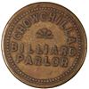 Image 1 : Chowchilla Billiard Parlor Token [183083]
