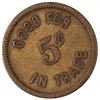 Image 2 : Chowchilla Billiard Parlor Token [183083]