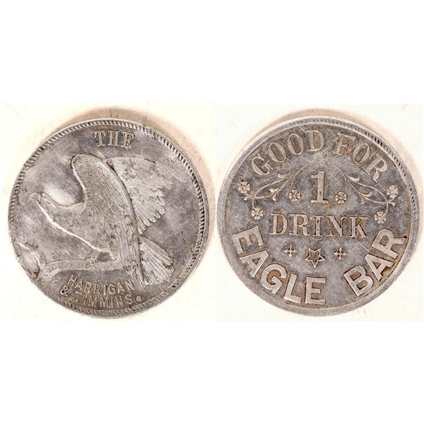 Eagle Bar Pictorial Token [182992]