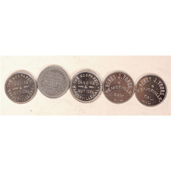 Nonpareil/ Henry Young Tokens [182871]