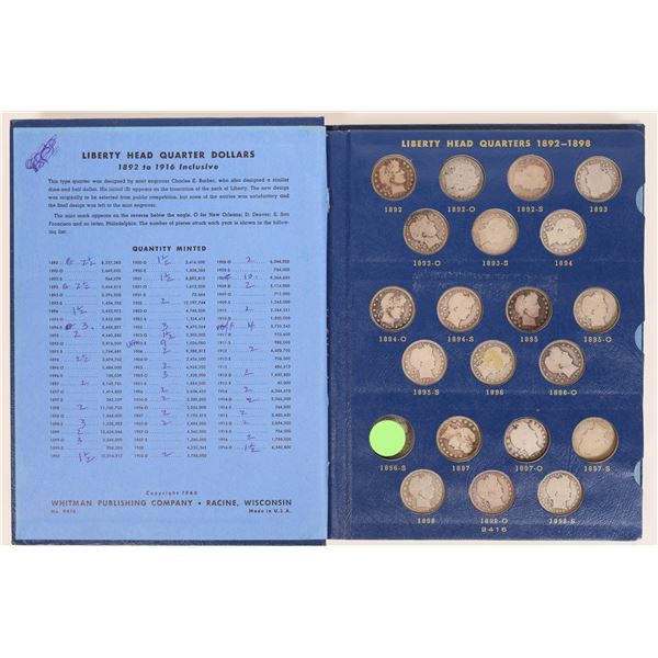 Barber Quarter Coin Album [184968]