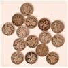 Image 1 : Mercury Dimes 1928 (15) [184851]