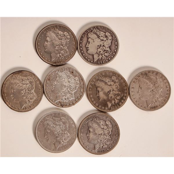 Morgan Dollars (8) [184292]