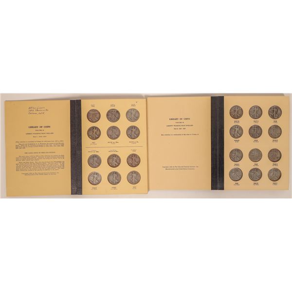 Walking Liberty Half Dollar Complete Set [184960]