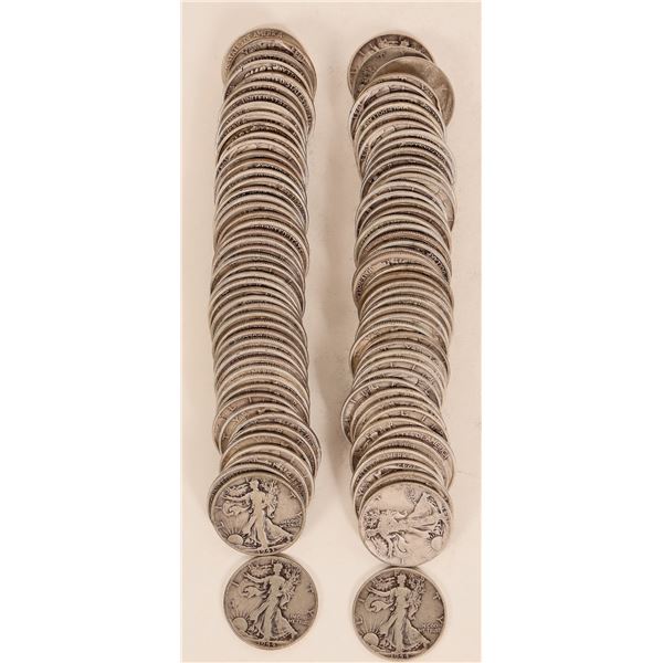 Walking Liberty Half Dollars (100) [184723]