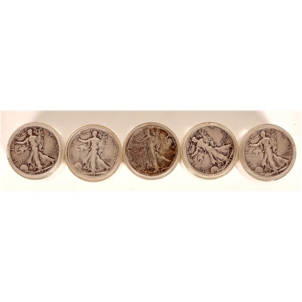 Walking Liberty Half Dollars (100) [184811]