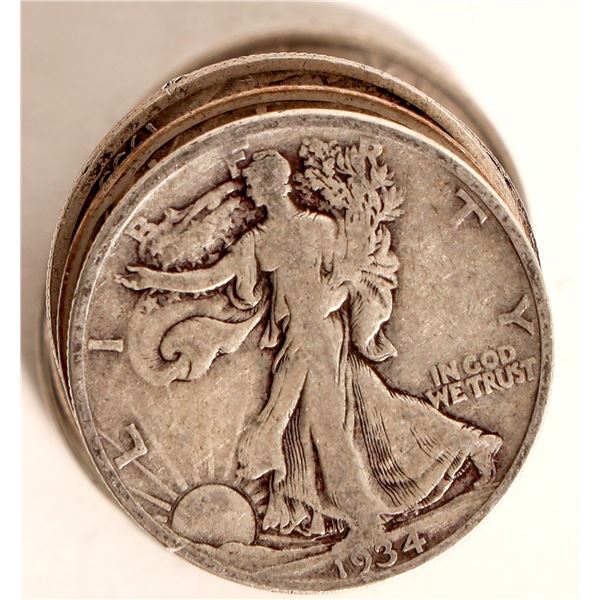 Walking Liberty Half Dollars (20) [184815]