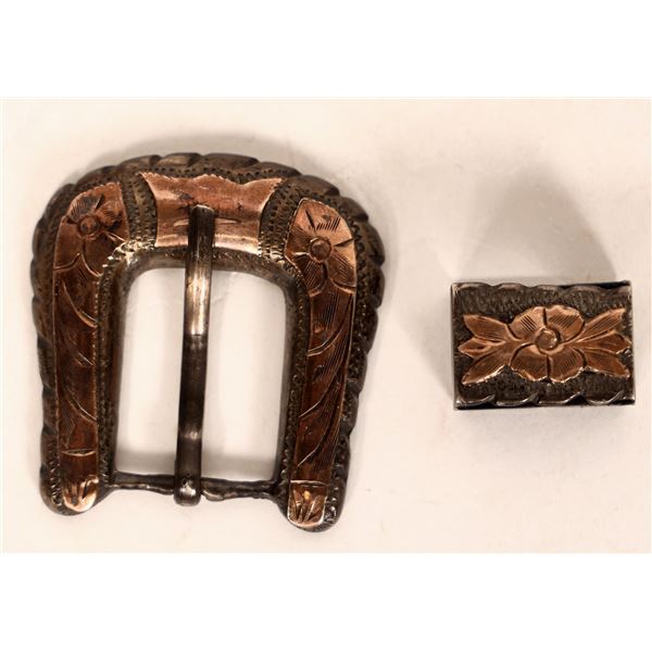 Mexican Sterling Ladies Belt Buckle [183137]