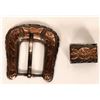 Image 1 : Mexican Sterling Ladies Belt Buckle [183137]