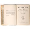 Image 2 : Minerals of New Mexico, RARE! Autographed 1959 [181960]