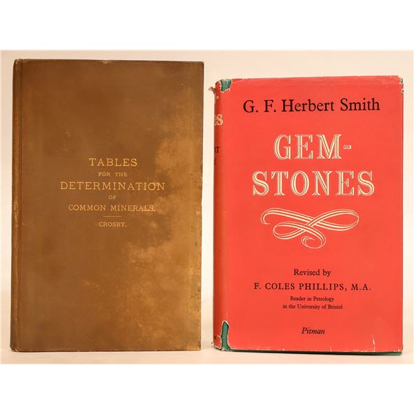 Minerals & Gemstones Pair, 1898-1958 [182056]