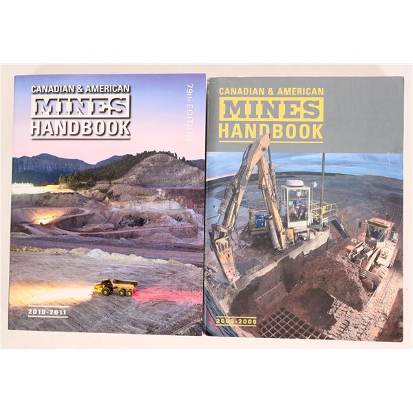 Canadian & American Mines Handbooks (2) [181116]