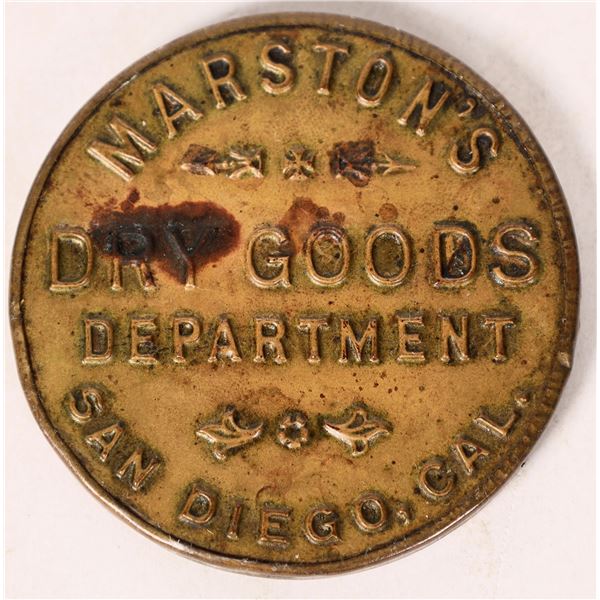 San Diego Advertising Mirror  1800s [173957]