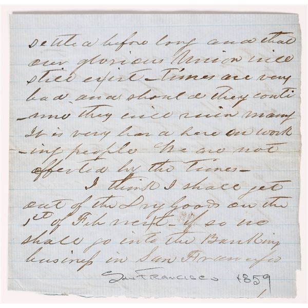 Eugene Kelly/San Francisco Letter, 1859 [173851]