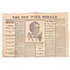 Image 1 : New York Herald Lincoln Assassination 20th C Reprint [178780]
